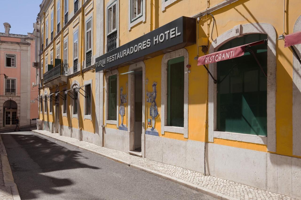 Turim Restauradores Hotel Lisboa Exterior foto